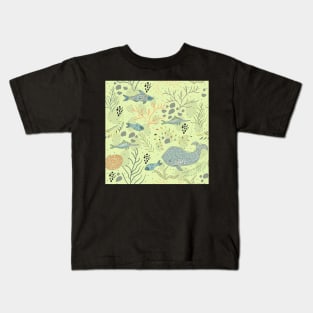 Ocean Creatures Kids T-Shirt